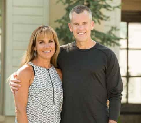 Billy Donovan and his wife